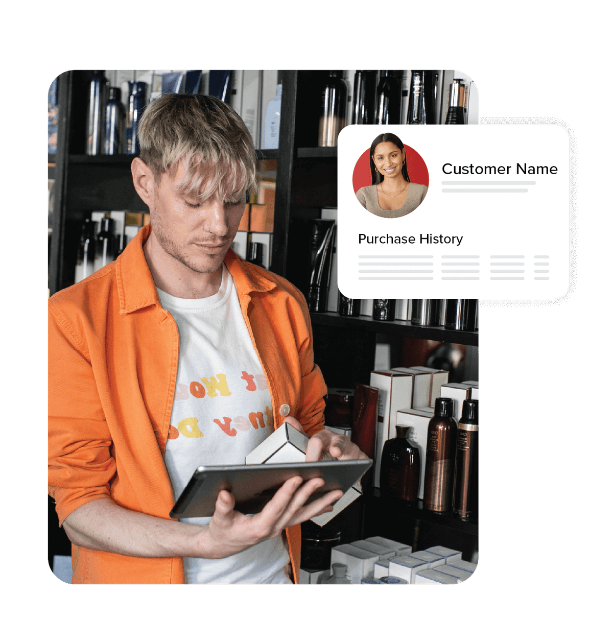 An image of the inventory management feature within Vagaro's salon, spa and fitness software.