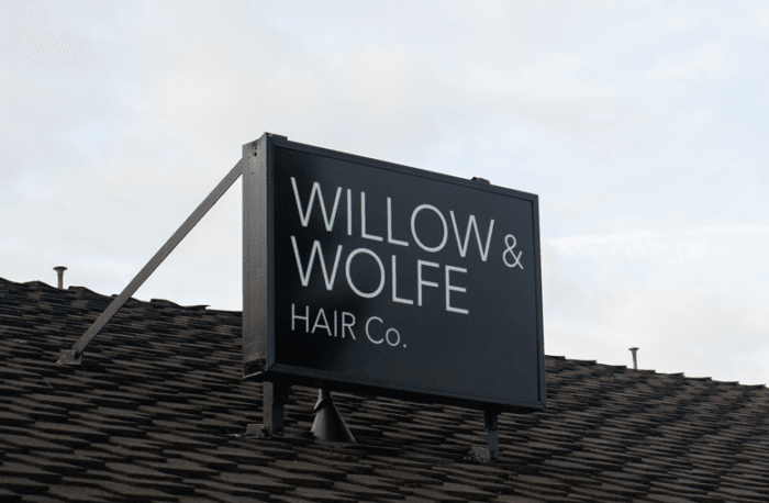 Ecofriendly Beauty: Willow & Wolfe Salon 