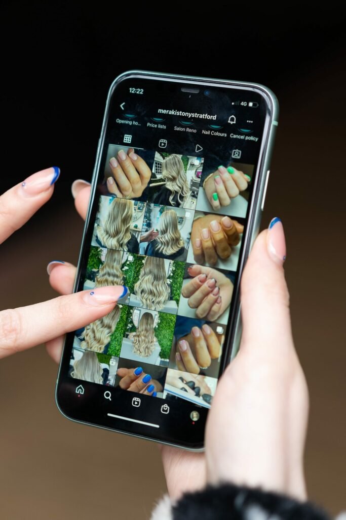 Instagram online portfolio