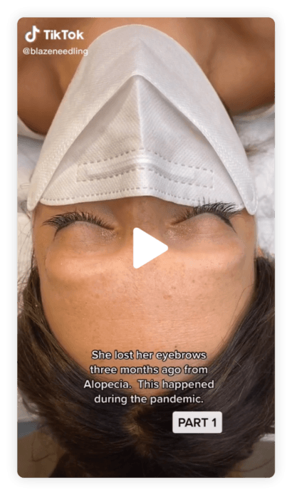 Beverly Hills Microblading TikTok