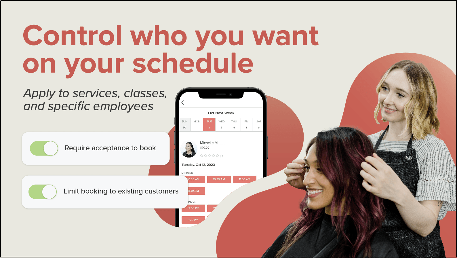 Limit Customer Booking
