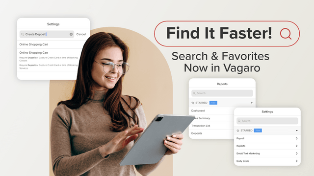 Bookmark and Search Your Settings and Reports