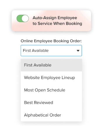 Auto-Assign Customers When Booking Online