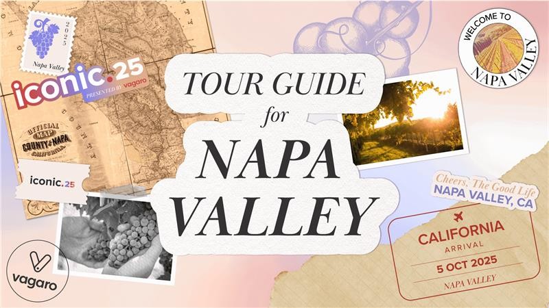 Your iconic.25 Napa Valley Tour Guide!