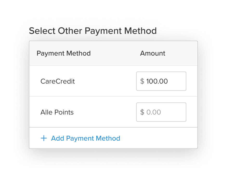 Create New Payment Methods