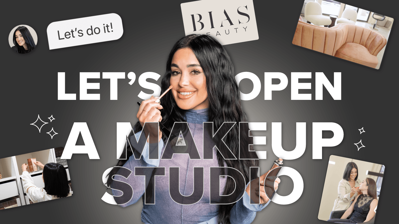 Let's Open a Makeup studio! Watch the Breaking Bias Trailer! ✨